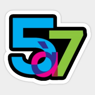 5a7 Sticker